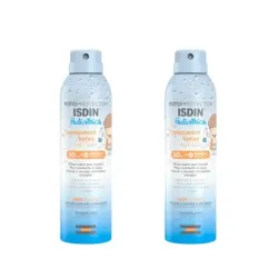 Isdin Fotoprotector Pediatrics Transparent Spray Wet Skin SPF50 Duplo, 2x250 ml