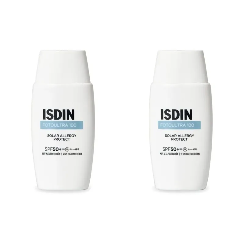 Isdin Solar Allergy Protect SPF50+ Duplo 2x50 ml | Farmacia Barata Isdin Solar Allergy Protect SPF50+ Duplo 2x50 ml | Farmacia Barata