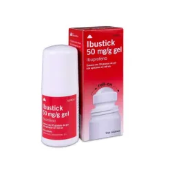 Ibustick Ibuprofeno 50mg/g gel Roll-On, 30 gr