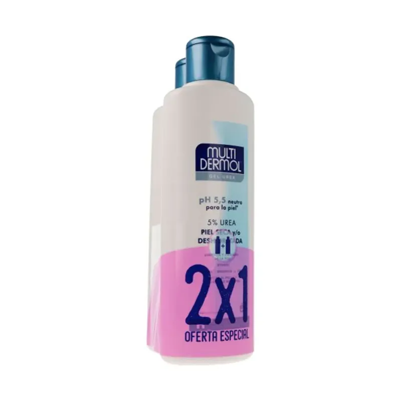 Multidermol Urea Gel Duplo 750 ml x2 | Farmacia Barata