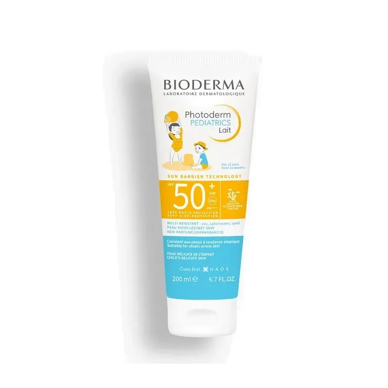 Bioderma photoderm pediatrics lait SPF50+, 200 ml Bioderma photoderm pediatrics lait SPF50+, 200 ml