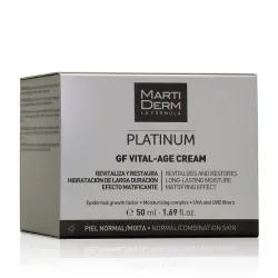 Martiderm Platinum GF Vital-Age Cream Pieles Normales/Mixtas, 50ml | Farmacia Barata