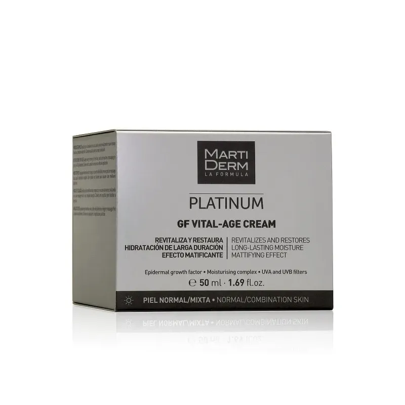 Martiderm Platinum GF Vital-Age Cream Pieles Normales/Mixtas, 50ml | Farmacia Barata