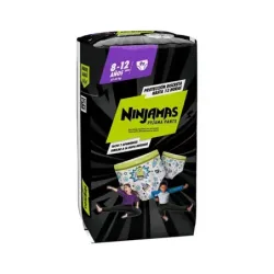 Dodot Ninjamas Carry Pack Cohete Talla 8 a 12 años, 9 unidades
