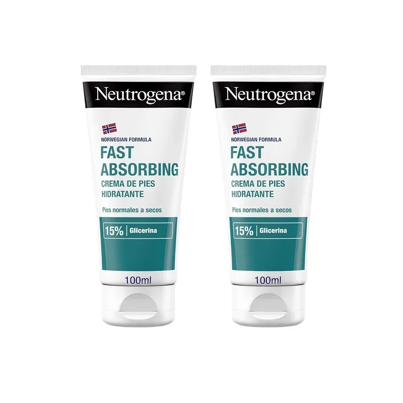 Neutrogena Fórmula Noruega Pies Absorción Inmediata Duplo 2x100 ml | Farmacia Barata Neutrogena Fórmula Noruega Pies Absorción Inmediata Duplo 2x100 ml | Farmacia Barata