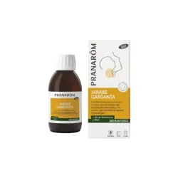 Pranarom Aromaforce Jarabe Garganta Ravintsara+Miel Bio, 150 ml