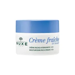Nuxe Crème Fraîche de Beauté Crema Rica Hidratante 48H, 50 ml