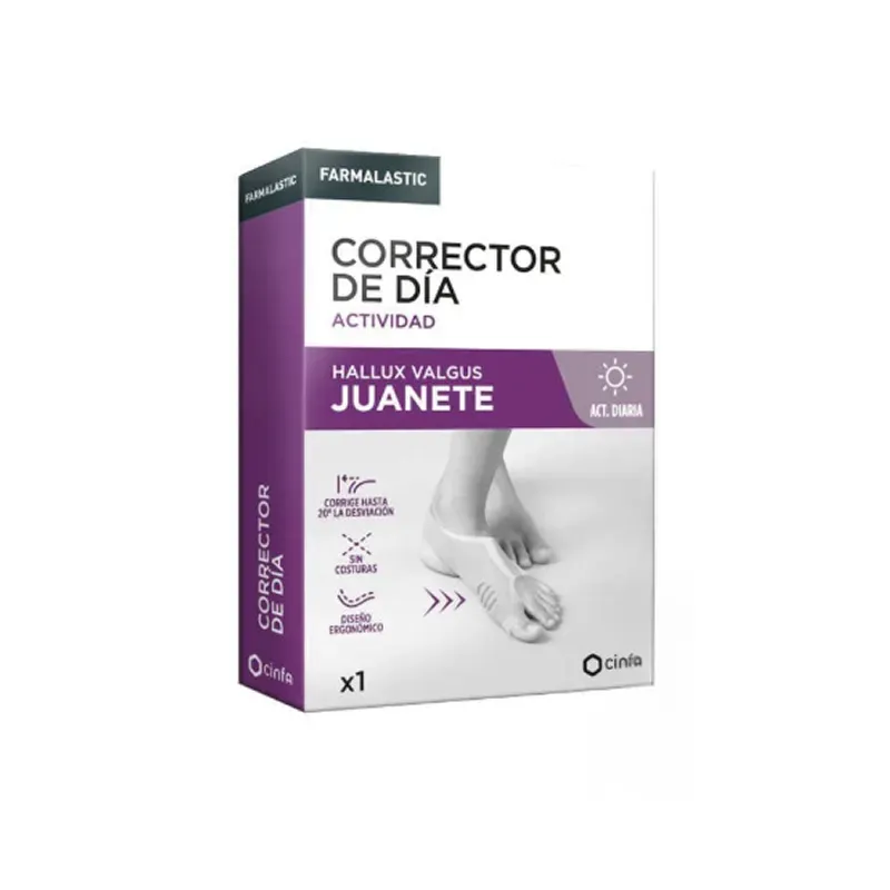 Farmalastic Corrector Juanete Día Pie Izquierdo Talla Pequeña | Farmacia Barata Farmalastic Corrector Juanete Día Pie Izquierdo Talla Pequeña | Farmacia Barata