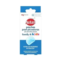 Autan Post Picaduras Parches Hidrocoloide Familia y Niños, 30 parches