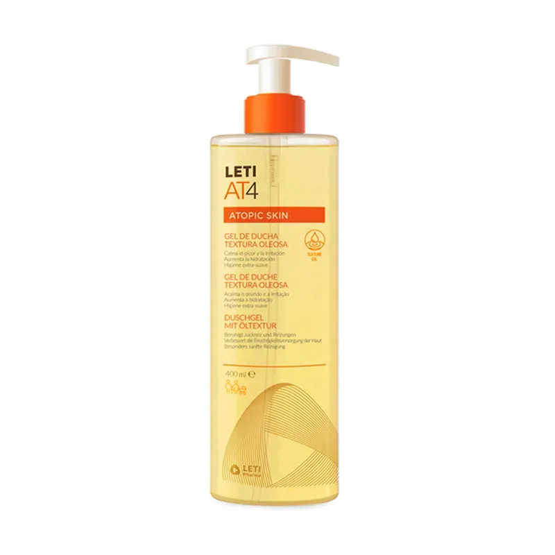 Leti AT4 Oleogel de Ducha 400 ml | Farmacia Barata