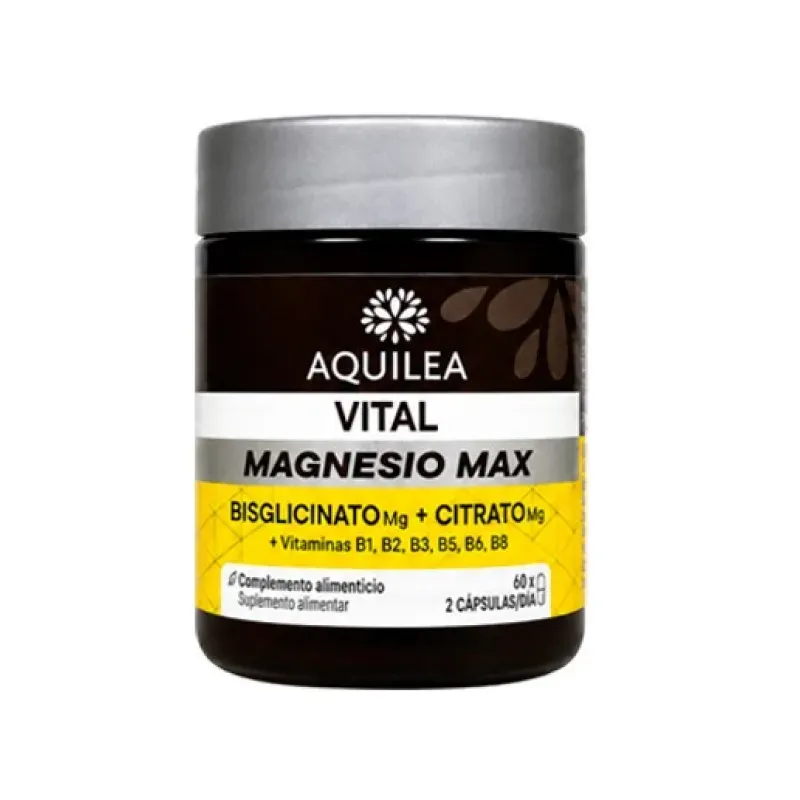 Aquilea Vitals Magnesio Plus 60 cápsulas | Farmacia Barata Aquilea Vitals Magnesio Plus 60 cápsulas | Farmacia Barata