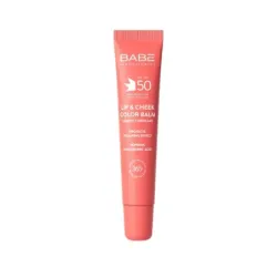 Babe Lip & Cheek Color Balm Spf 50 Color Peach, 20 ml