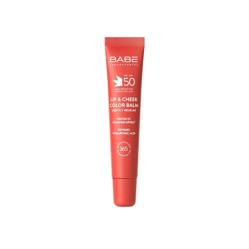 Babé Lip & Cheek Color Balm SPF50 Coral 20 ml | Farmacia Barata Babé Lip & Cheek Color Balm SPF50 Coral 20 ml | Farmacia Barata