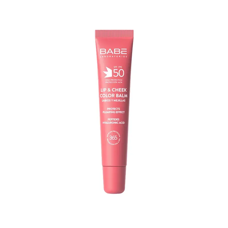 Babé Lip & Cheek Color Balm SPF50 Candy 20 ml | Farmacia Barata Babé Lip & Cheek Color Balm SPF50 Candy 20 ml | Farmacia Barata