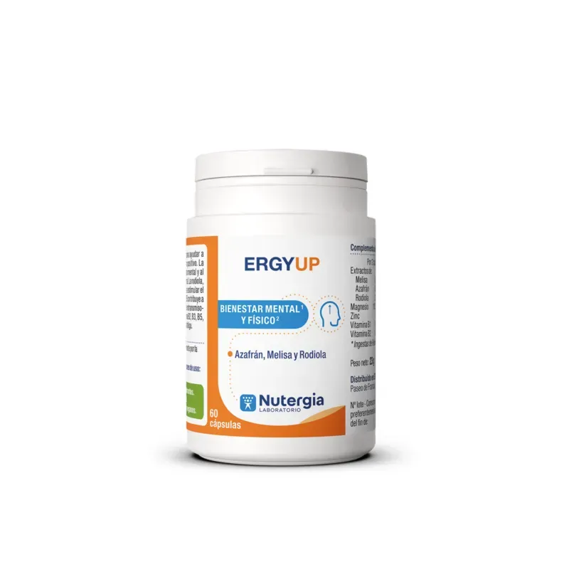 Nutergia Ergyup 60 cápsulas estado de ánimo | Farmacia Barata Nutergia Ergyup 60 cápsulas estado de ánimo | Farmacia Barata