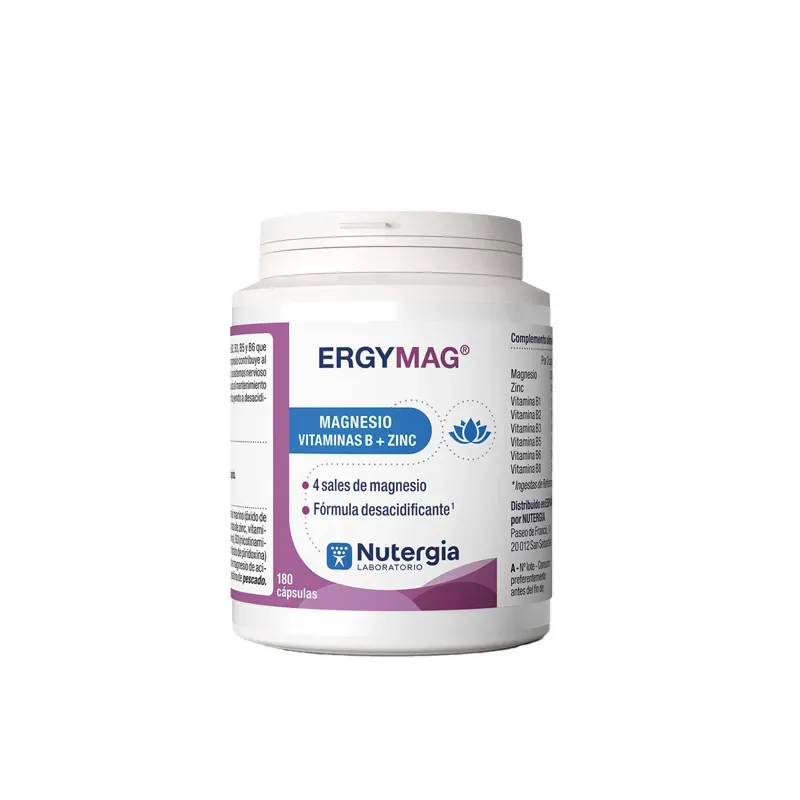 Nutergia Ergymag 180 cápsulas magnesio | Farmacia Barata Nutergia Ergymag 180 cápsulas magnesio | Farmacia Barata