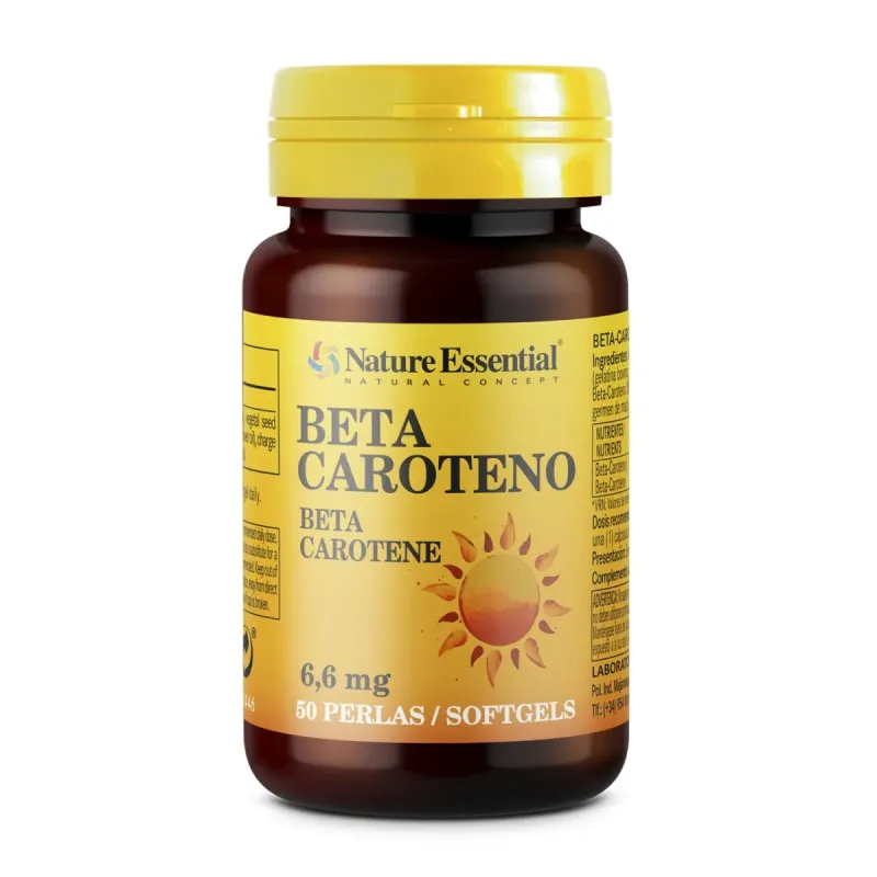 Nature Essential Betacaroteno 10.000 UI | Farmacia Barata Nature Essential Betacaroteno 10.000 UI | Farmacia Barata