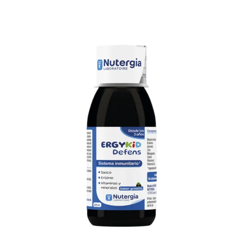Nutergia Ergykid Defens 150 ml defensas niños | Farmacia Barata Nutergia Ergykid Defens 150 ml defensas niños | Farmacia Barata