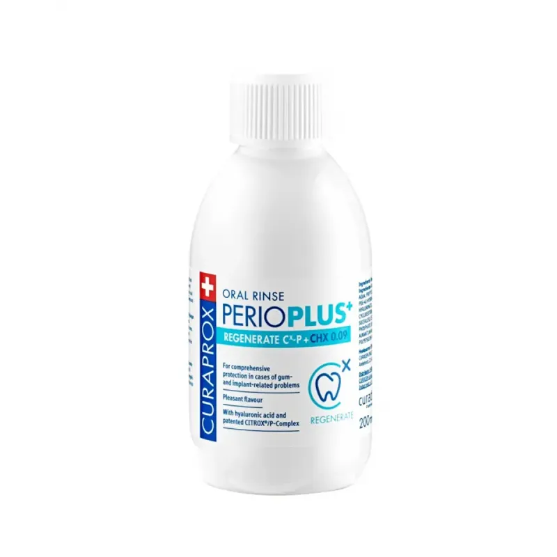Curaprox Perio Plus Regenerate CHX 0,09% Colutorio 200 ml | Farmacia Barata Curaprox Perio Plus Regenerate CHX 0,09% Colutorio 200 ml | Farmacia Barata