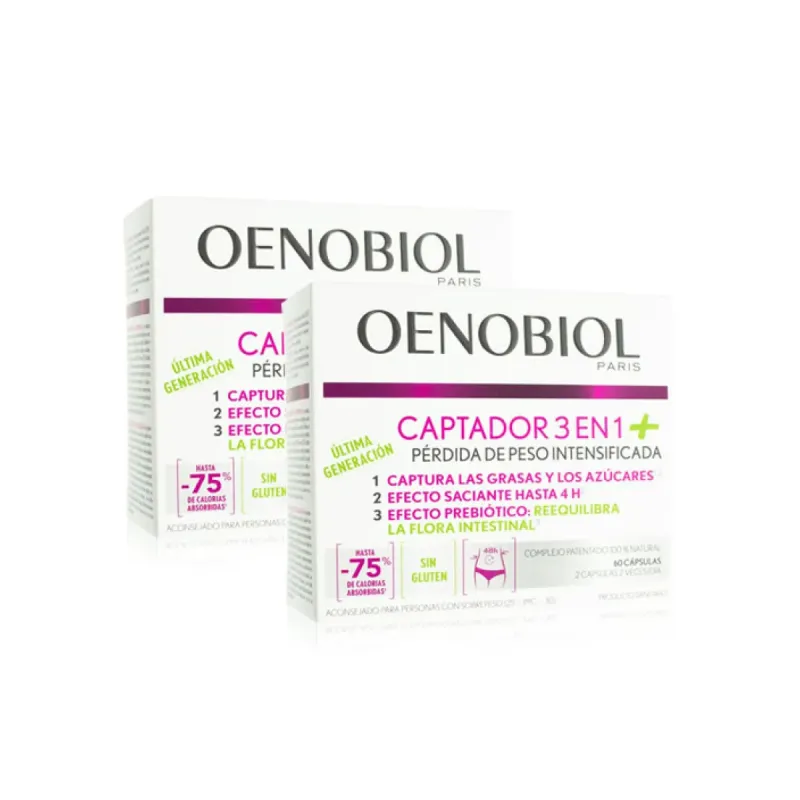 Oenobiol Captador 3 en1 Plus Duplo | Farmacia Barata Oenobiol Captador 3 en1 Plus Duplo | Farmacia Barata