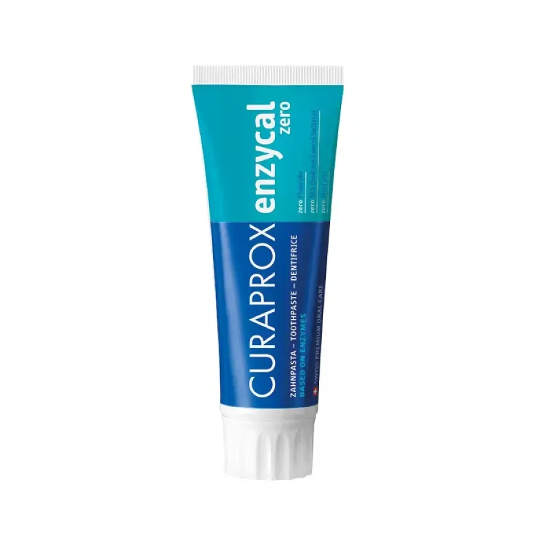Curaprox Enzycal Zero Pasta Dental Sin Flúor 75 ml | Farmacia Barata Curaprox Enzycal Zero Pasta Dental Sin Flúor 75 ml | Farmacia Barata