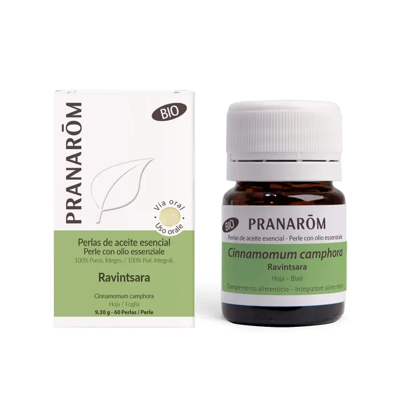 Pranarom Ravintsara Bio 60 Perlas | Farmacia Barata