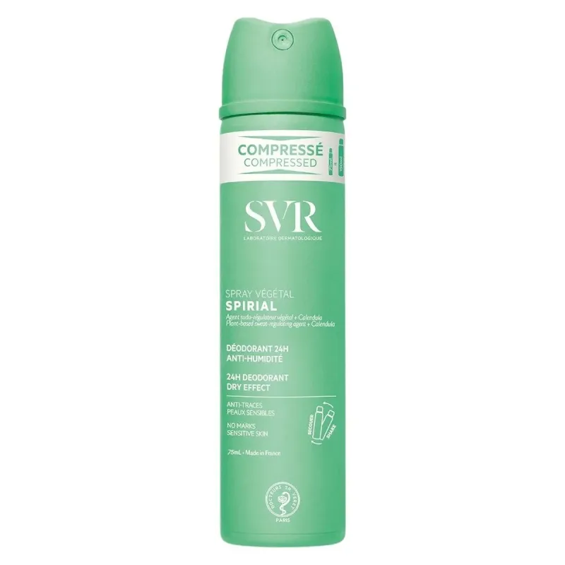 SVR Spirial Spray Vegetal Desodorante 24h 75 ml | Farmacia Barata