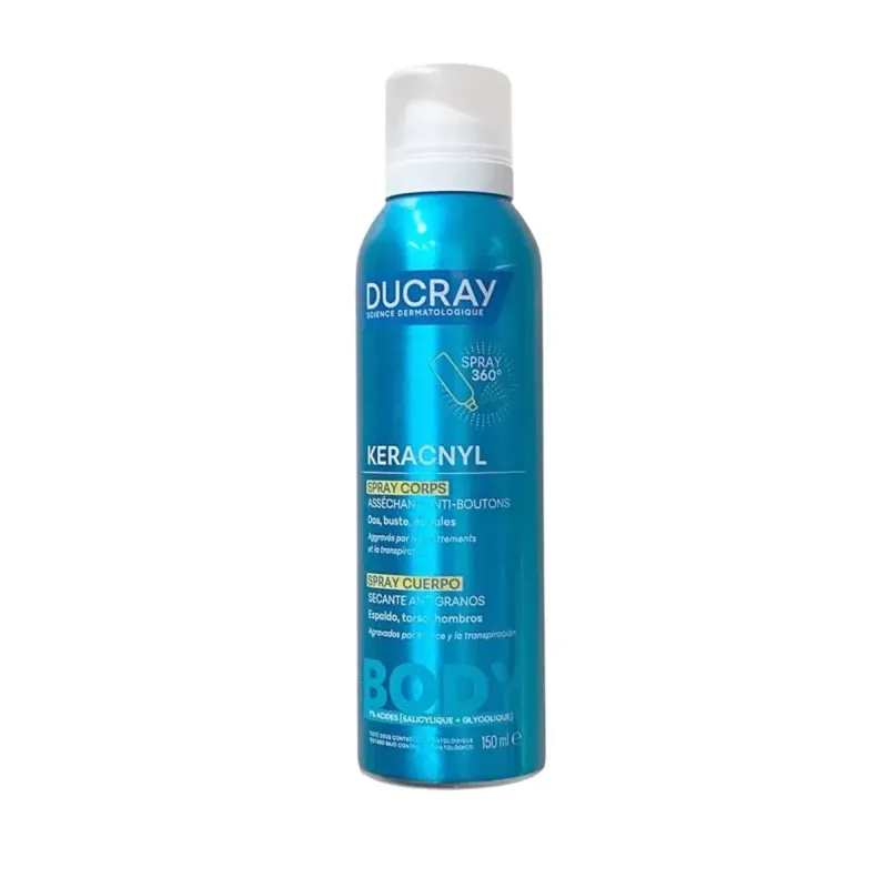 Ducray Keracnyl Spray Cuerpo Secante Antiacné| Farmacia Barata Ducray Keracnyl Spray Cuerpo Secante Antiacné| Farmacia Barata
