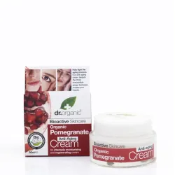 Dr Organic Crema Anti-edad de Granada, 50ml.