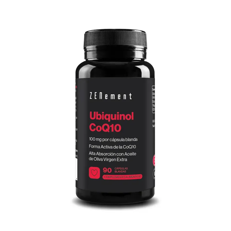 Zenement Ubiquinol CoQ10 100 mg, 90 cápsulas blandas | Farmacia Barata Zenement Ubiquinol CoQ10 100 mg, 90 cápsulas blandas | Farmacia Barata