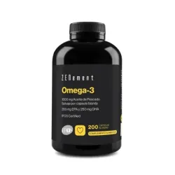 Zenement Omega-3 1000 mg (350 mg EPA / 250 mg DHA), 200 cápsulas blandas