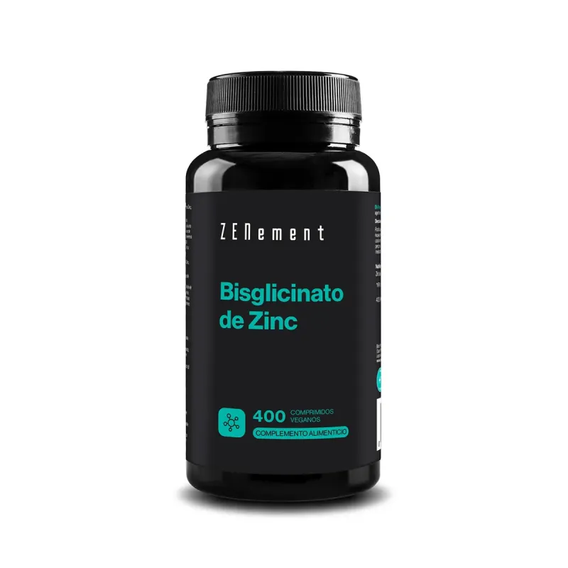 Zenement Bisglicinato de Zinc, 400 comprimidos veganos | Farmacia Barata Zenement Bisglicinato de Zinc, 400 comprimidos veganos | Farmacia Barata