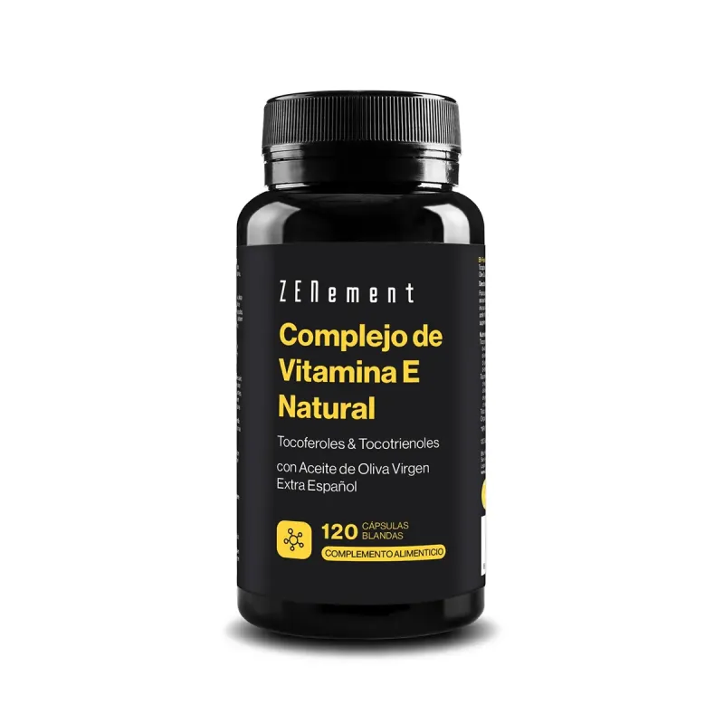 Zenement Vitamina E Natural Complex, 120 cápsulas blandas | Farmacia Barata