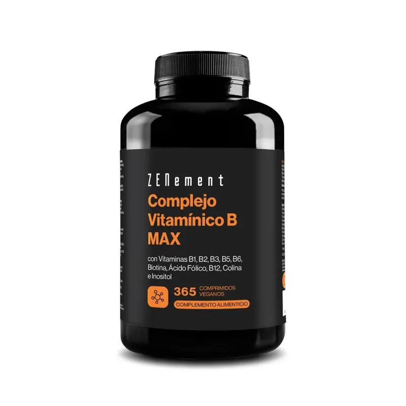 Zenement Complejo Vitamínico B MAX, 365 comprimidos veganos | Farmacia Barata Zenement Complejo Vitamínico B MAX, 365 comprimidos veganos | Farmacia Barata