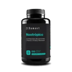 Zenement Nootrópico con Ginkgo biloba, 120 cápsulas veganas