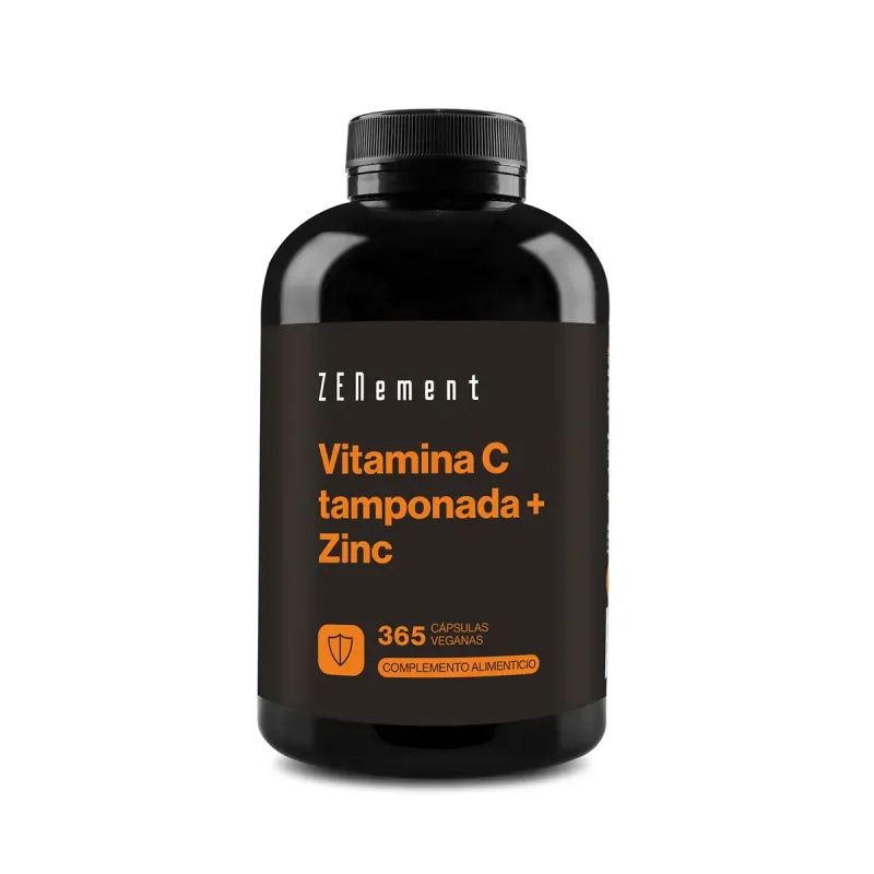 Zenement Vitamina C Tamponada + Zinc, 365 cápsulas veganas | Farmacia Barata Zenement Vitamina C Tamponada + Zinc, 365 cápsulas veganas | Farmacia Barata
