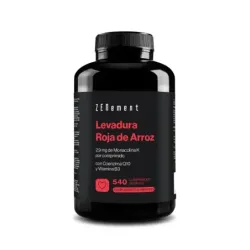Zenement Levadura Roja de Arroz, 540 comprimidos veganos