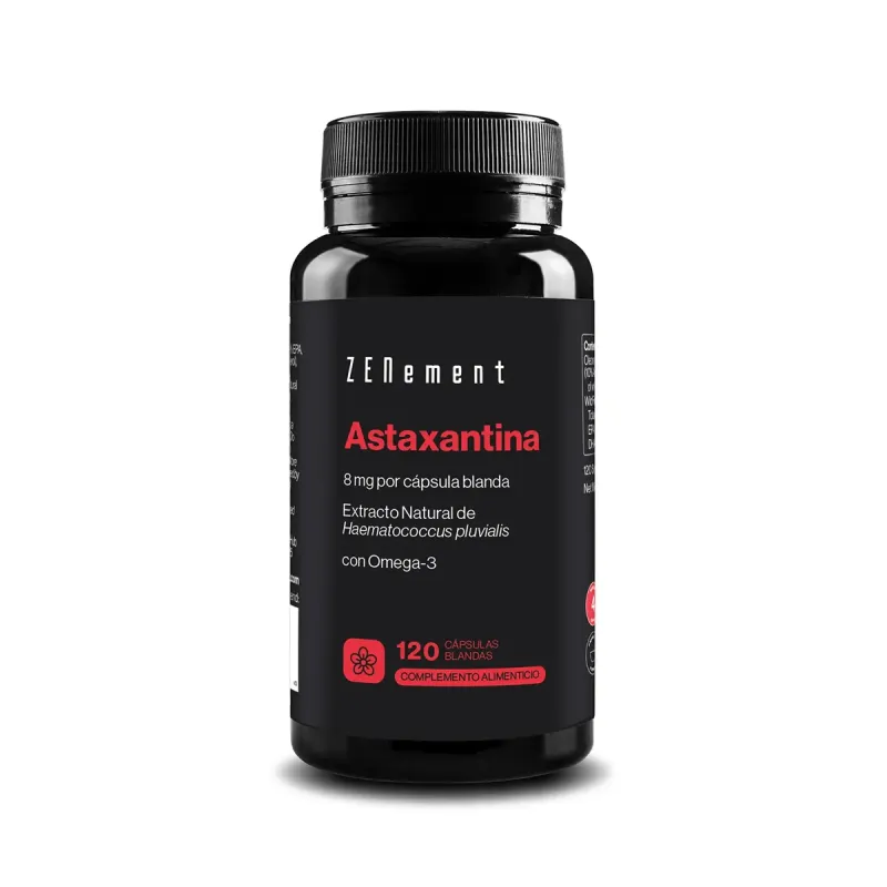Zenement Astaxantina 8 mg con Omega-3, 120 cápsulas blandas | Farmacia Barata Zenement Astaxantina 8 mg con Omega-3, 120 cápsulas blandas | Farmacia Barata
