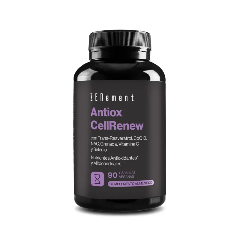 Zenement Antiox CellRenew, 90 cápsulas veganas | Farmacia Barata Zenement Antiox CellRenew, 90 cápsulas veganas | Farmacia Barata