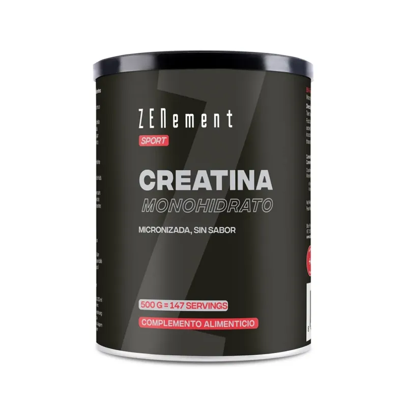 Zenement Creatina Monohidrato Micronizada Sin Sabor, 500 g | Farmacia Barata Zenement Creatina Monohidrato Micronizada Sin Sabor, 500 g | Farmacia Barata
