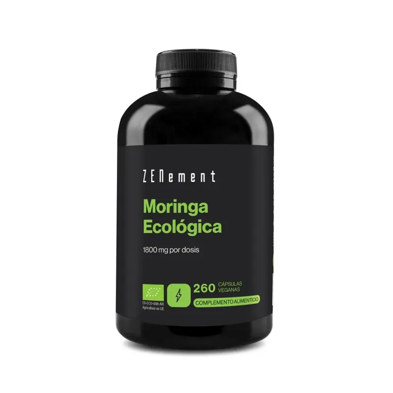 Zenement Moringa Ecológica, 260 cápsulas veganas | Farmacia Barata Zenement Moringa Ecológica, 260 cápsulas veganas | Farmacia Barata