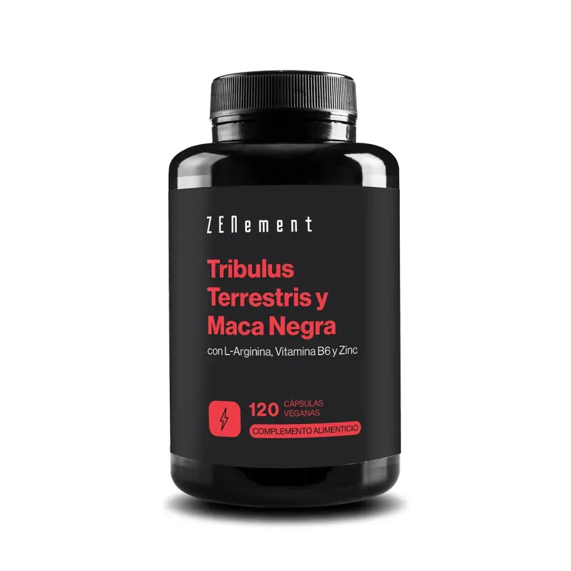 Zenement Tribulus Terrestris y Maca Negra, 120 cápsulas veganas | Farmacia Barata Zenement Tribulus Terrestris y Maca Negra, 120 cápsulas veganas | Farmacia Barata