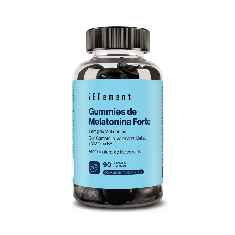 Zenement Gummies de Melatonina Forte, 90 gominolas veganas | Farmacia Barata Zenement Gummies de Melatonina Forte, 90 gominolas veganas | Farmacia Barata