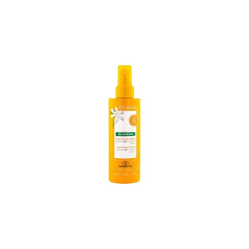Klorane Polysianes spray solar sublime SPF30+, 200ml | Farmacia Barata Klorane Polysianes spray solar sublime SPF30+, 200ml | Farmacia Barata