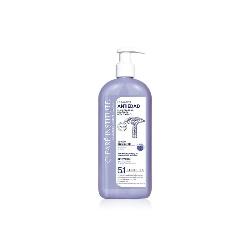 Cleare Institute champú regenerador antiedad, 400 ml Cleare Institute champú regenerador antiedad, 400 ml