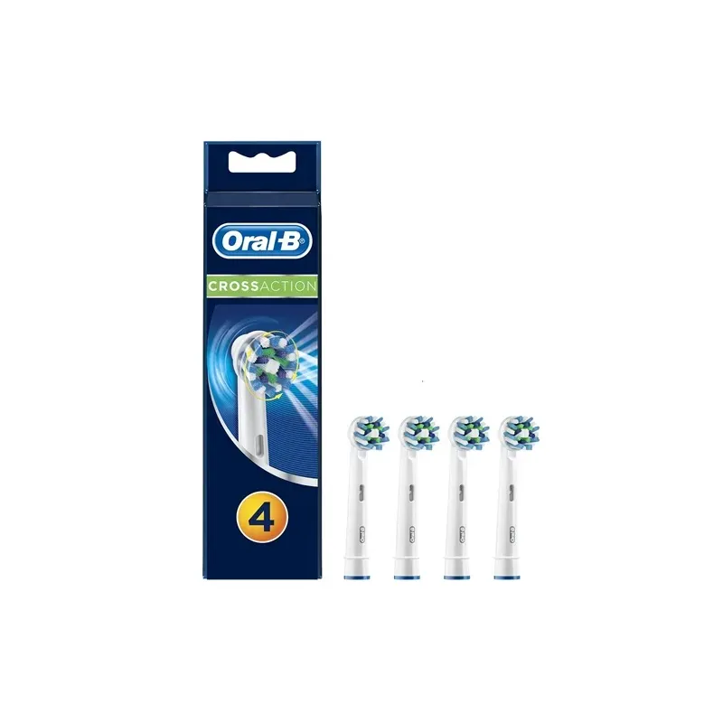 Oral B Crossaction recambio cepillo eléctrico, 4 unidades
