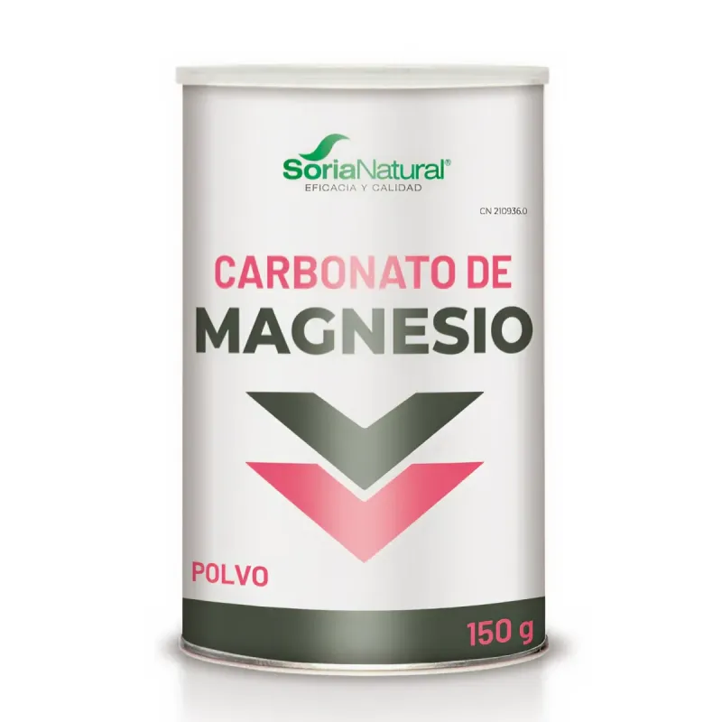 Soria Natural carbonato de magnesio, 150 g | Farmacia Barata