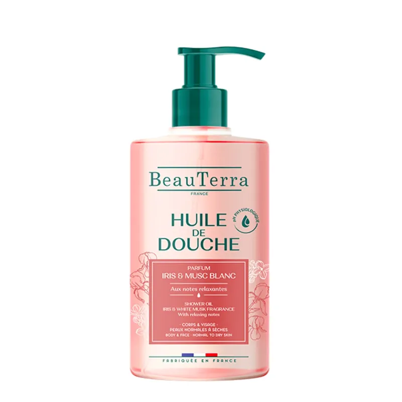 Beauterra Aceite de Ducha Iris & Almizcle Blanco | Farmacia Barata
