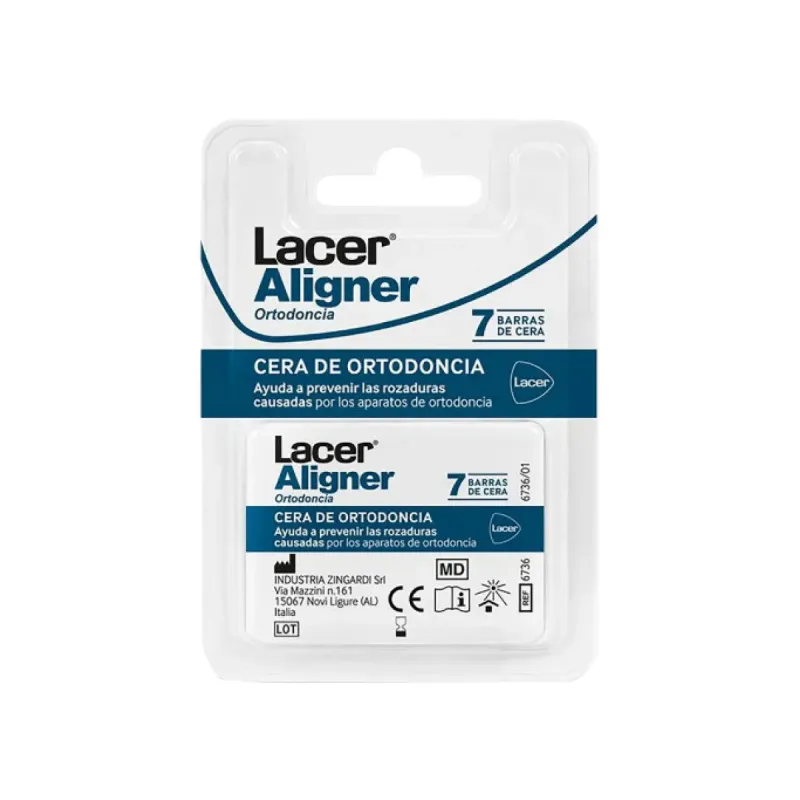 Lacer Aligner Cera de Ortodoncia 7 barritas | Farmacia Barata