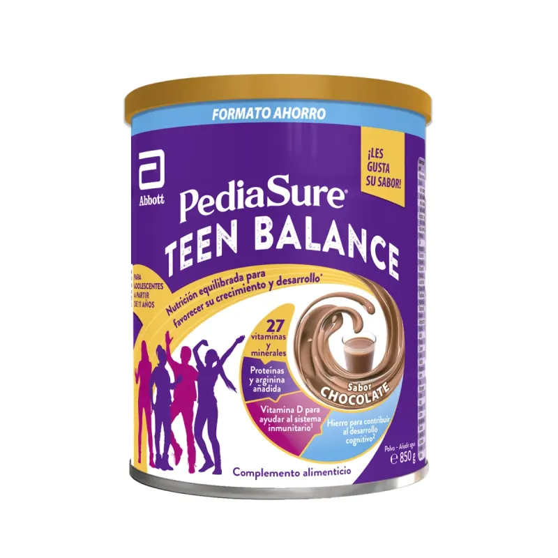 PediaSure Teen Balance Chocolate 850 g | Farmacia Barata